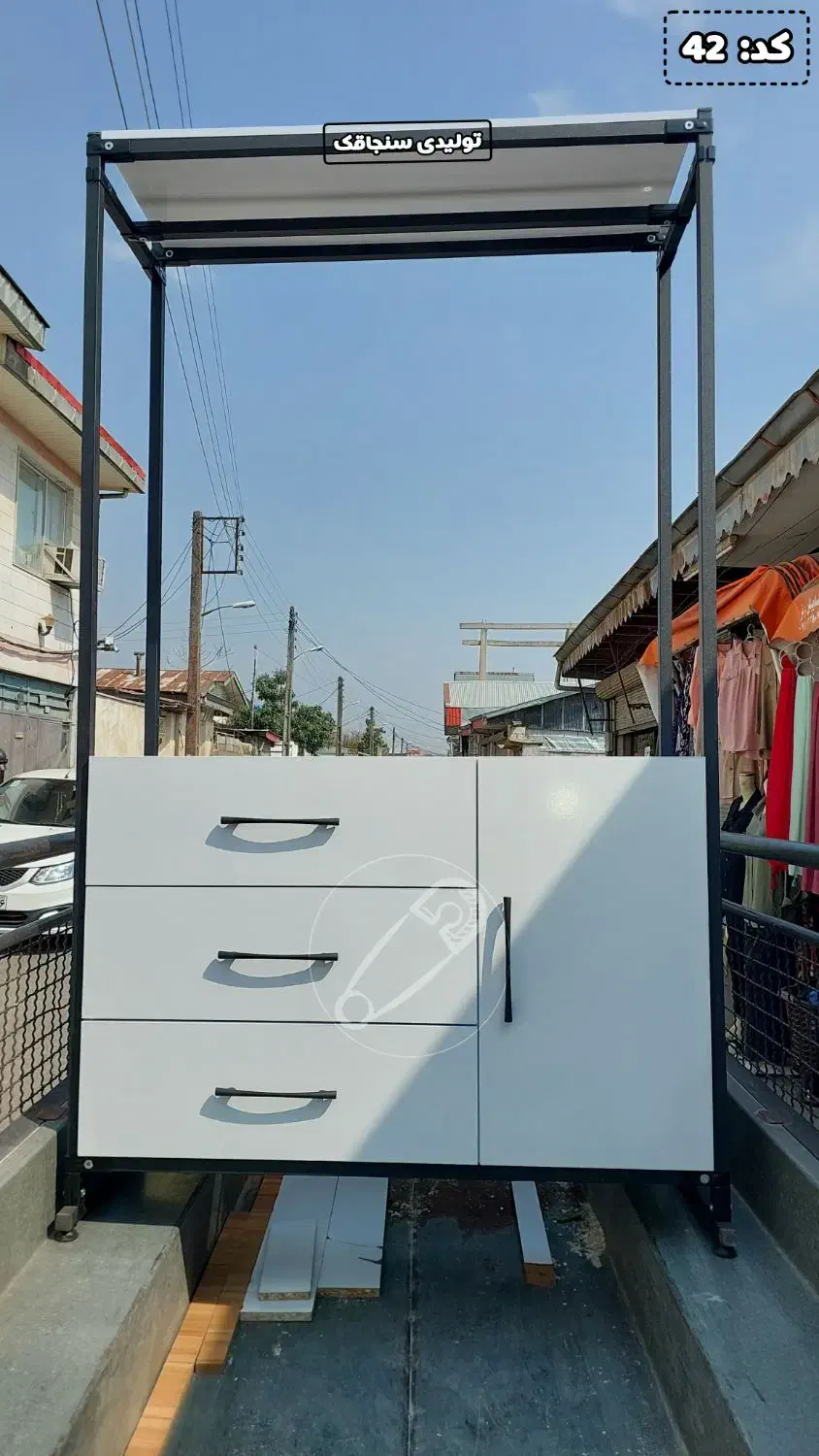 تولید رگال لباس با دراور (سری ۱)|جاکفشی، کمد، دراور|رشت, ولکس|دیوار