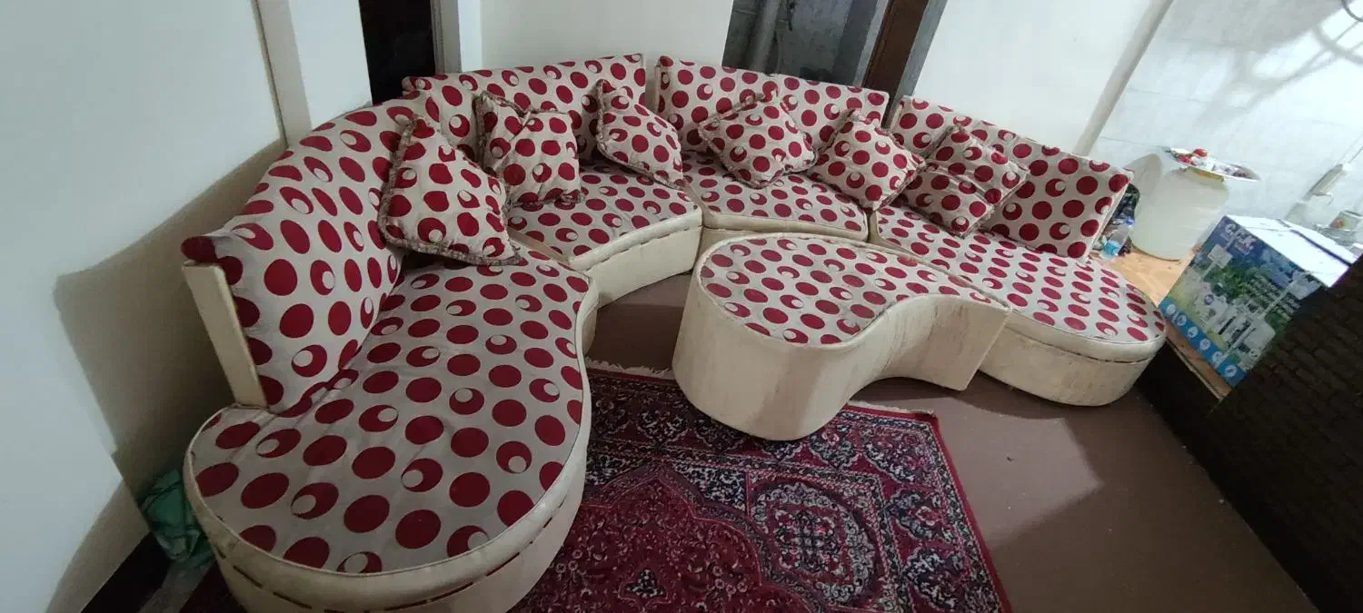 مبل ال فانتزی بدون پارگی و فرو رفته گی مبل L|مبلمان خانگی و میز عسلی|اهواز, سلطانمنش|دیوار