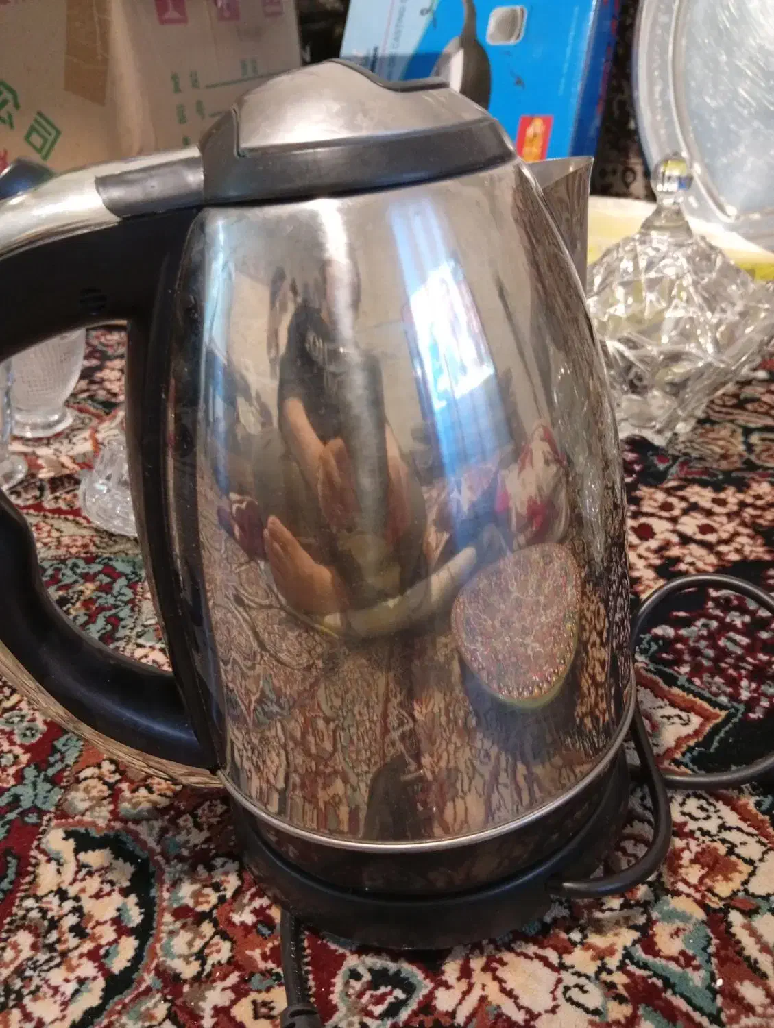 کتری برقی|قوری، کتری، قهوه‌ساز دستی|قم, ولیعصر|دیوار