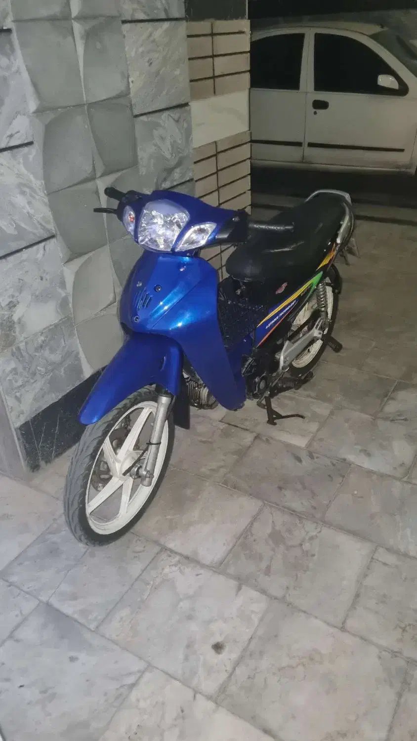 طرح ویو آبی ۱۲۵|موتورسیکلت|رودهن, |دیوار