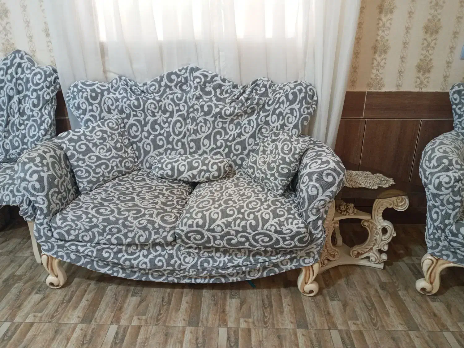 روکش مبل ۹نفره سلطنتی|مبلمان خانگی و میز عسلی|خرمآباد, |دیوار