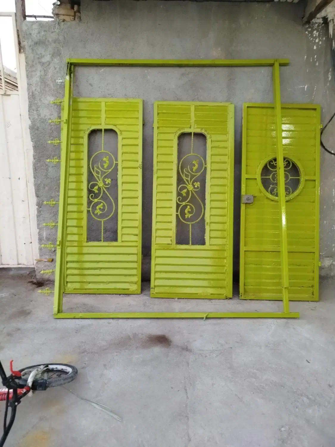 درب حیاط ماشین رو|مصالح و تجهیزات ساختمان|چمران, |دیوار