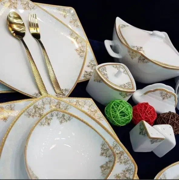 چینی ۱۰۵ پارچه پردیس کاشان مدل توماس|ظروف سرو و پذیرایی|فردیس, فردیس|دیوار