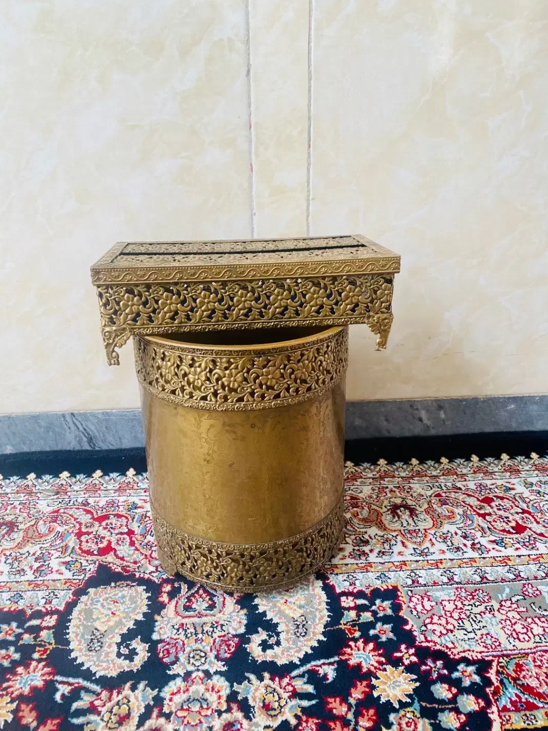 سطل و جای دستمال|صنایع دستی و سایر لوازم تزئینی|گلستان (تهران), |دیوار