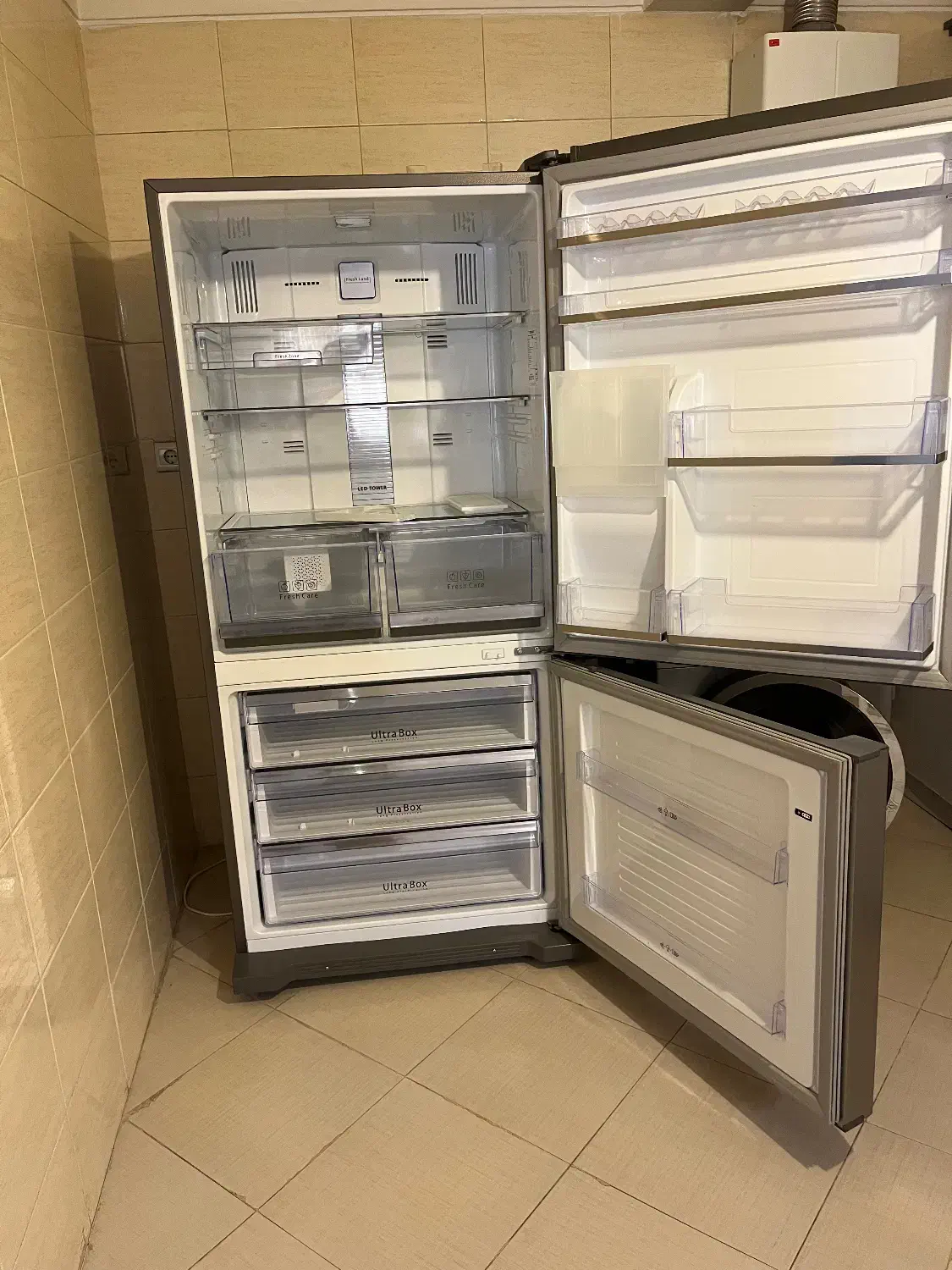 یخچال فریزر دوو ۲۸ فوت مدل اولتیمو نو|یخچال و فریزر|مشهد, نیروی هوایی|دیوار