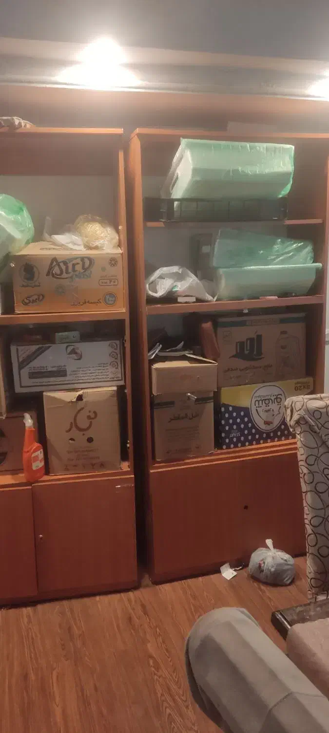 ۳ عدد کتابخانه|کتابخانه، شلف، قفسههای دیواری|تهران, کاج|دیوار