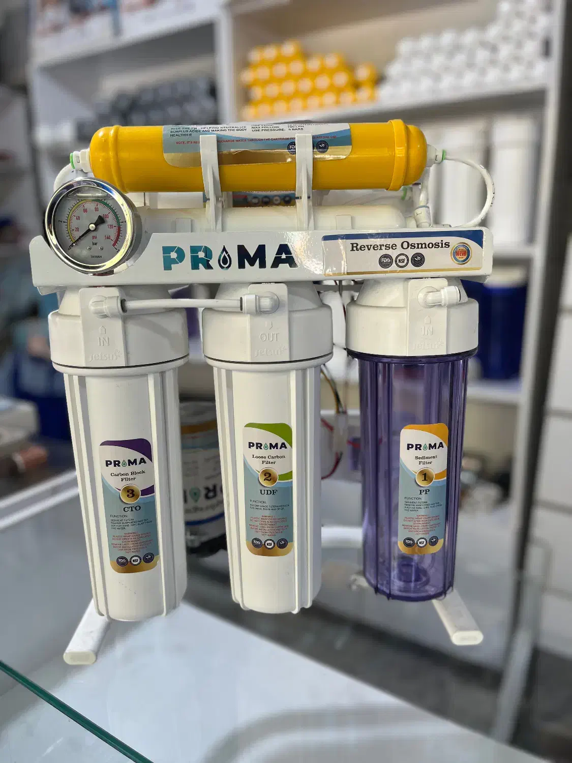 دستگاه تصفیه آب ۷مرحله تایوانی (تسویه،تسفیه،تصویه)|آب‌سردکن و تصفیه آب|تهران, فردوسی|دیوار