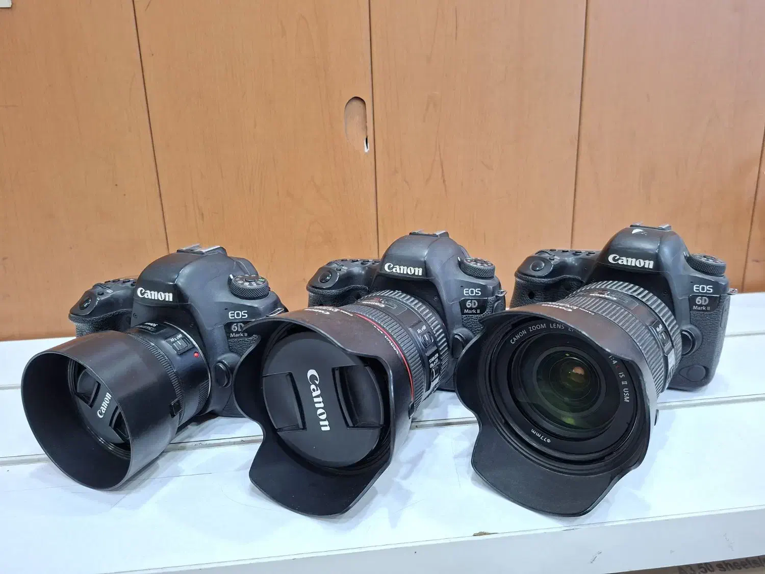 3عدد دوربین 6d mark2 با لنز های 24.105 24.70 50|دوربین عکاسی و فیلمبرداری|گناباد, |دیوار