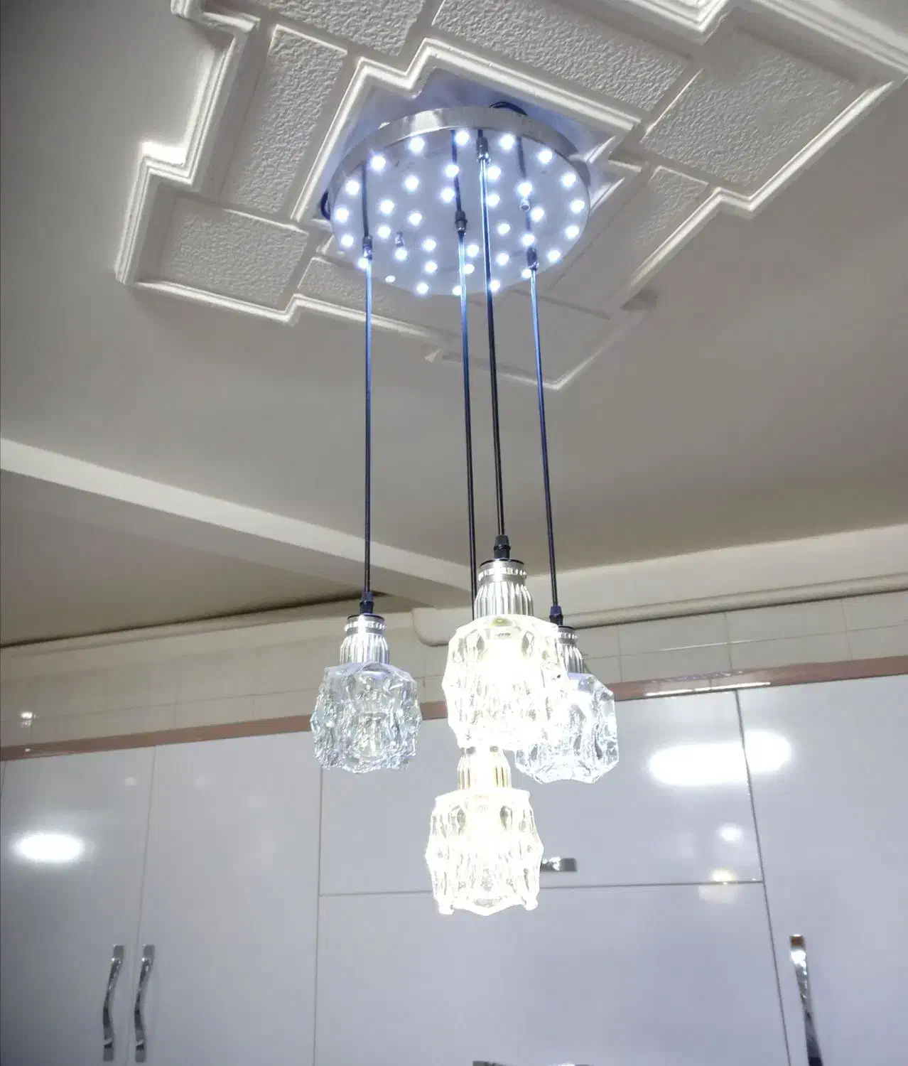 لوستر آشپزخانه|لوستر و چراغ آویز|سبزوار, عظیمیان|دیوار