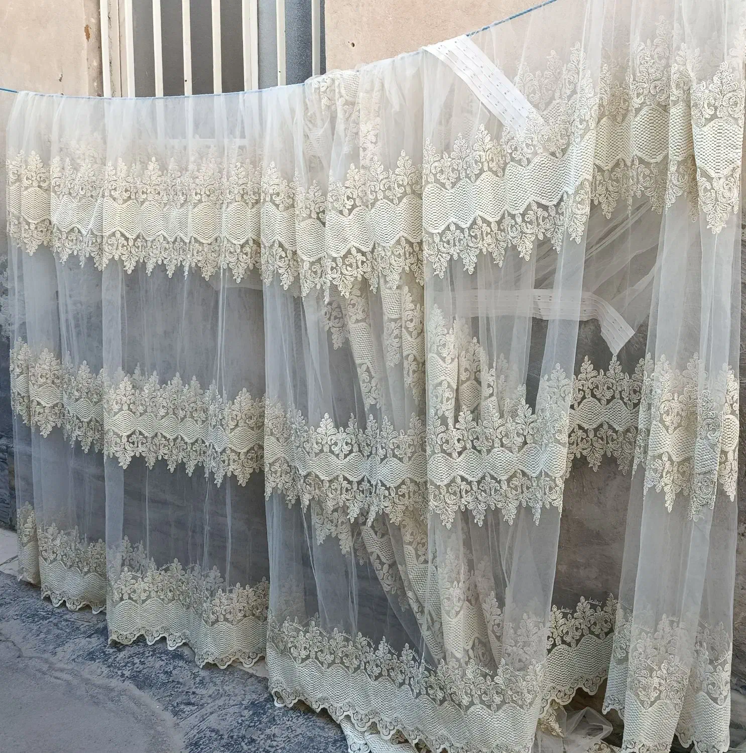 پرده سلطنتی نو نو|پرده، رانر، رومیزی|کرمانشاه, |دیوار