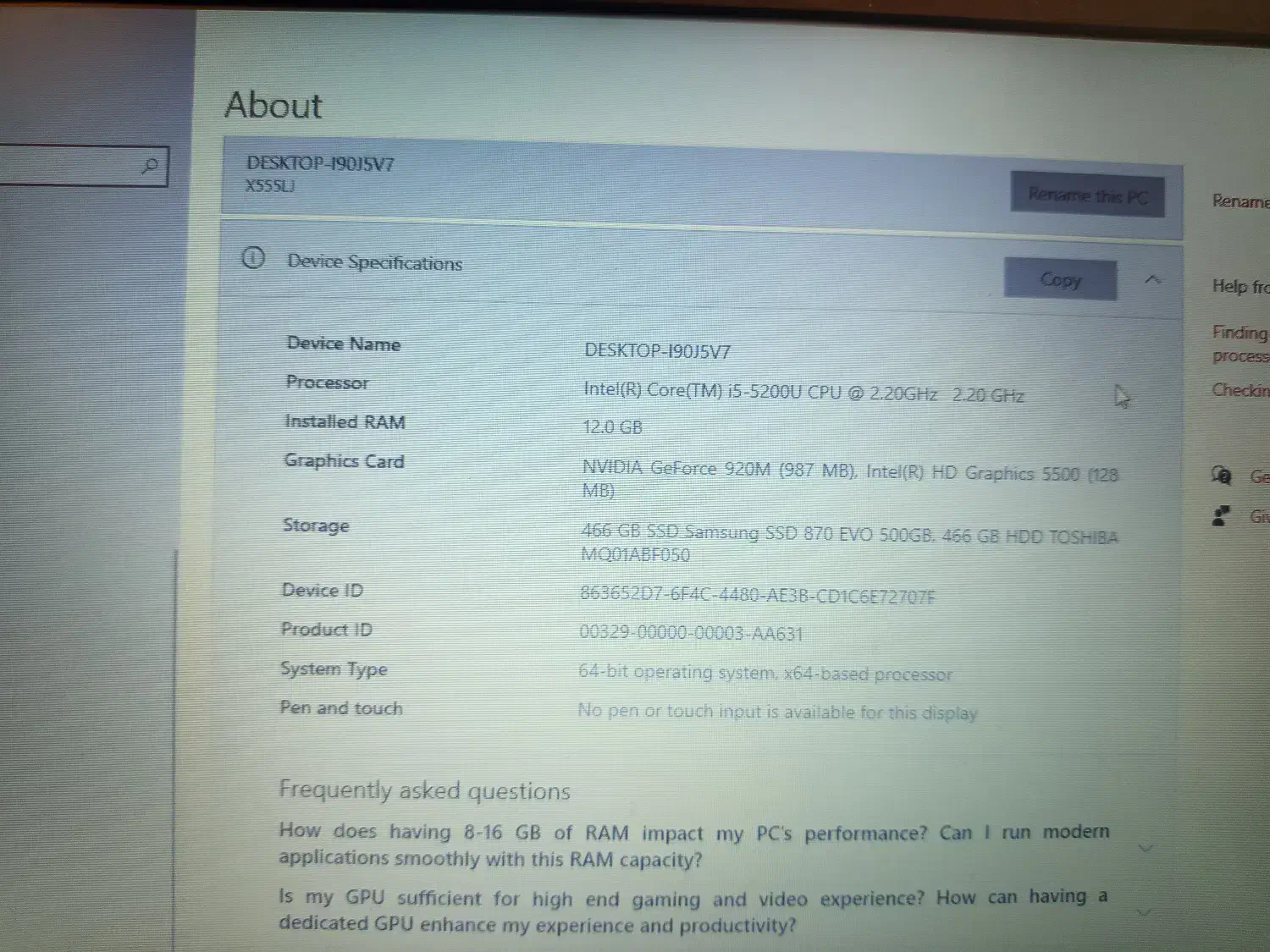 لپتاب Asus|رایانه همراه|تهران, آسمان|دیوار