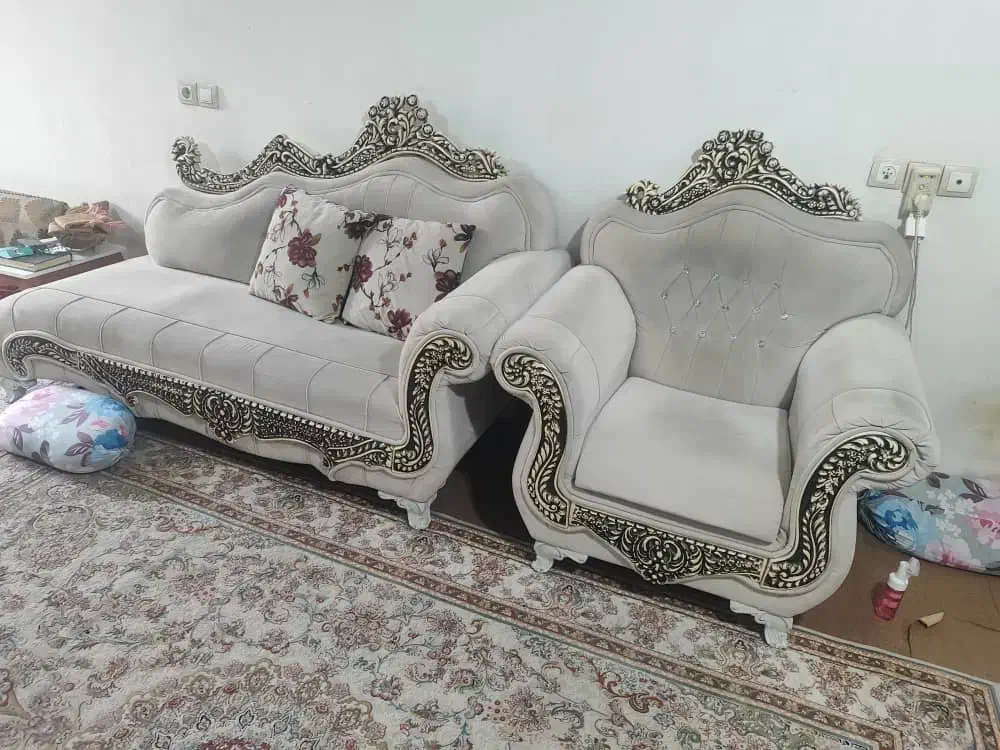 مبل سلطنتی|مبلمان خانگی و میز عسلی|بندر ماهشهر, |دیوار