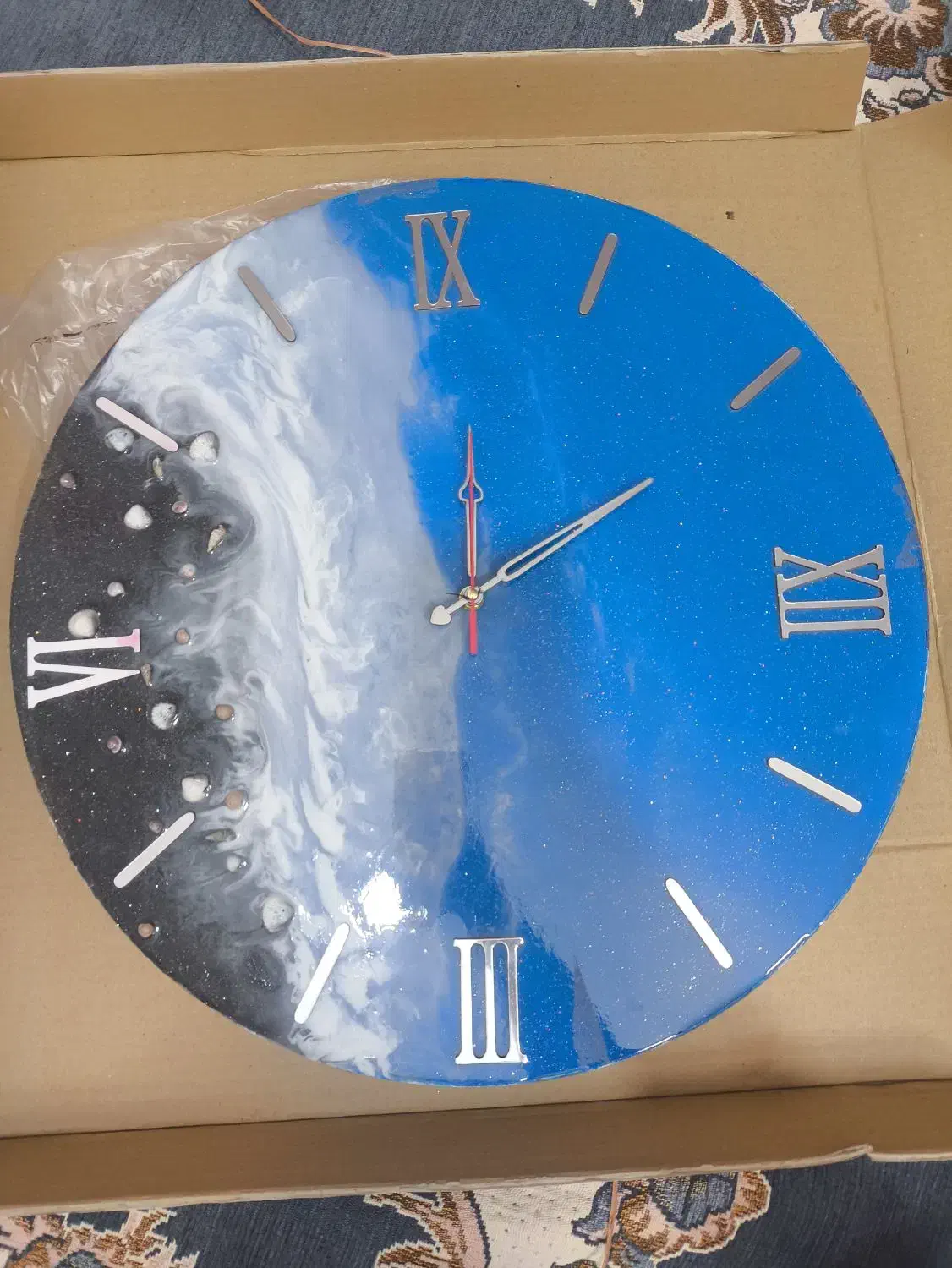 ساعت رزینی|ساعت دیواری و تزئینی|اراک, |دیوار