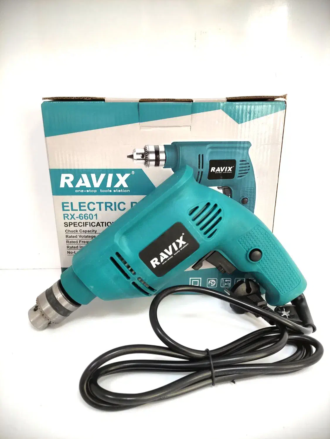 دریل 10 میلیمتری 500 وات راویکس مدلRX6601|ابزارآلات|محلات, |دیوار
