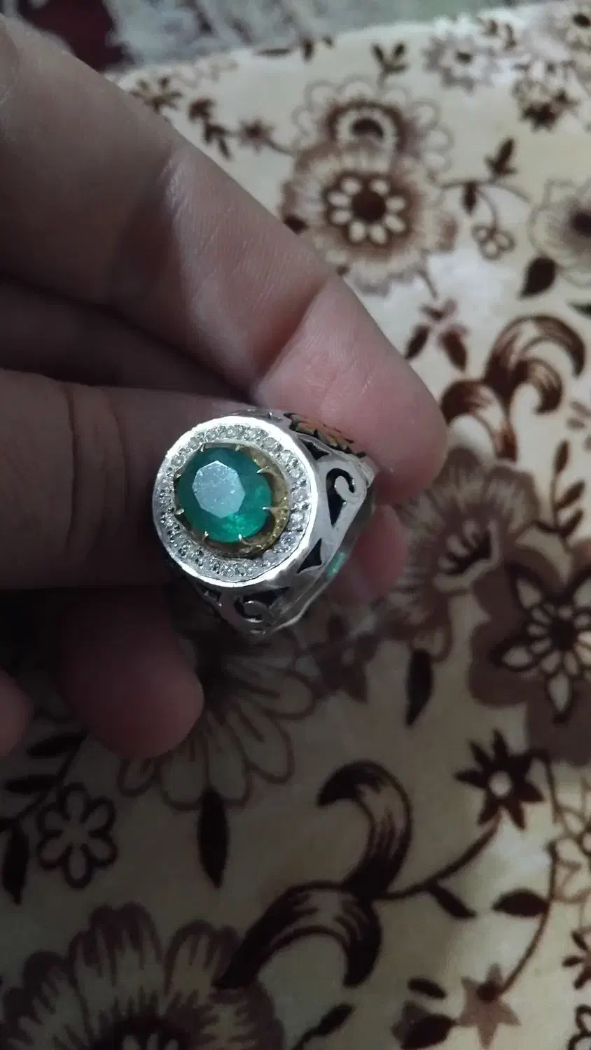 انگشتر زمرد|جواهرات|ارومیه, |دیوار