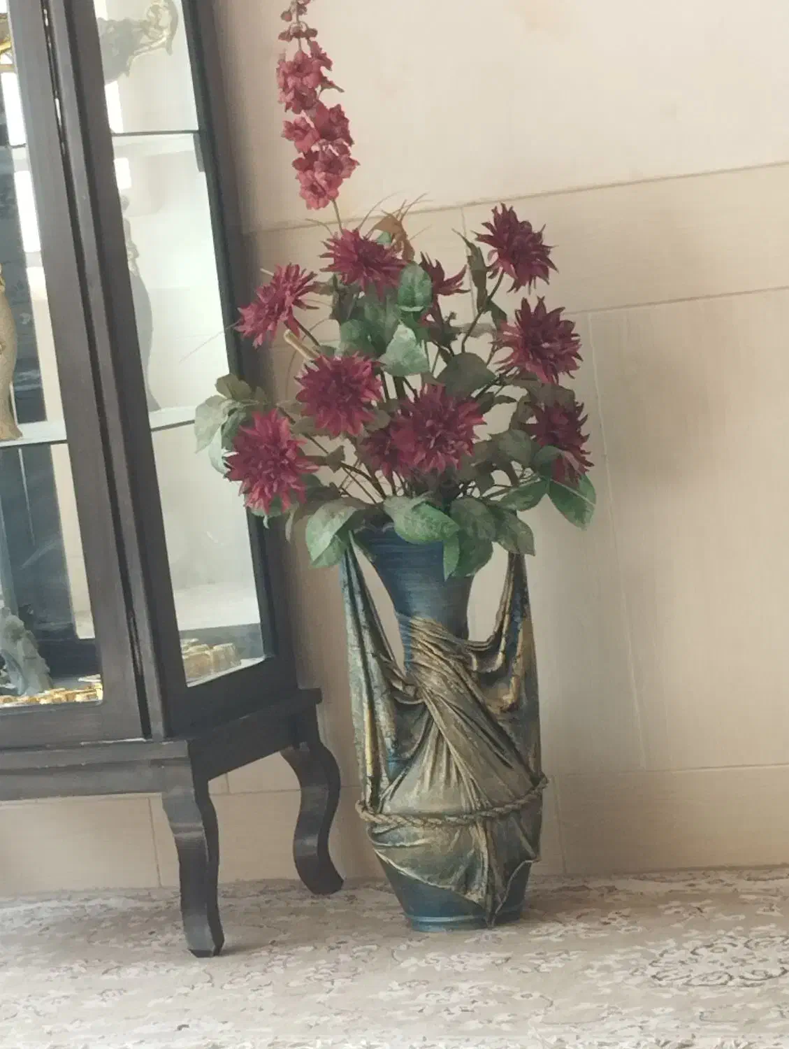 گل با گلدون|گل مصنوعی|مشهد, رده|دیوار