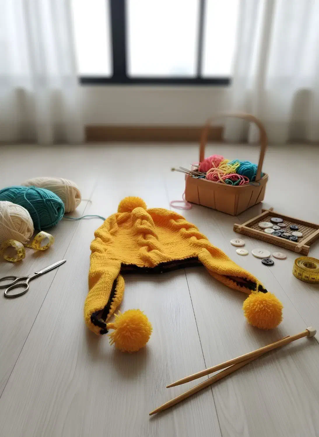 کلاه بافتنی|کفش و لباس بچه|لار, |دیوار