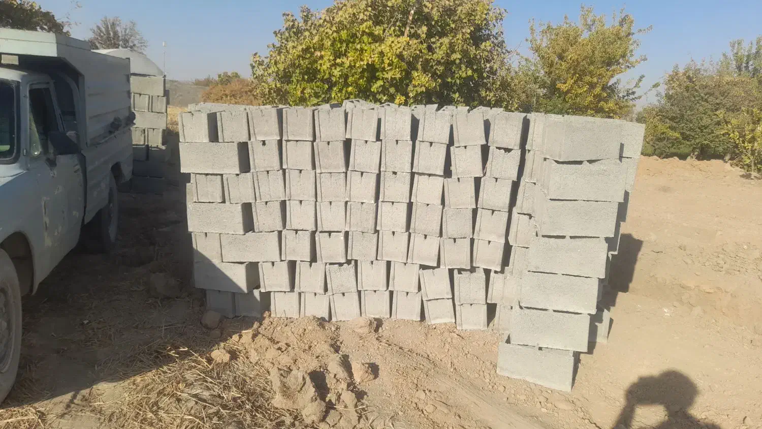 فروش بلوک توپر ۱۵وته بسته|مصالح و تجهیزات ساختمان|نجف‌آباد, حومه نجف آباد|دیوار