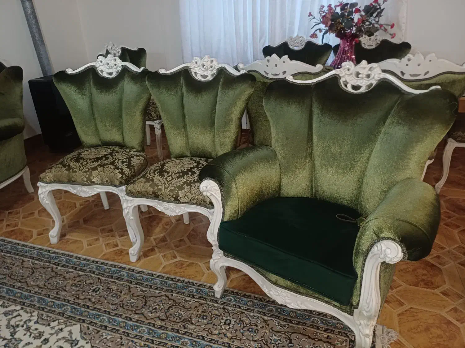 مبلمان استیل و صندلی غذاخوری|مبلمان خانگی و میز عسلی|نوشهر, |دیوار