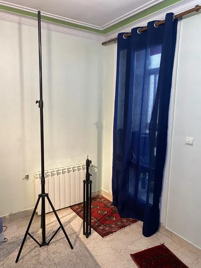 سه پایه نور و فون و پرده|دوربین عکاسی و فیلم‌برداری|تهران, سعادت‌آباد|دیوار