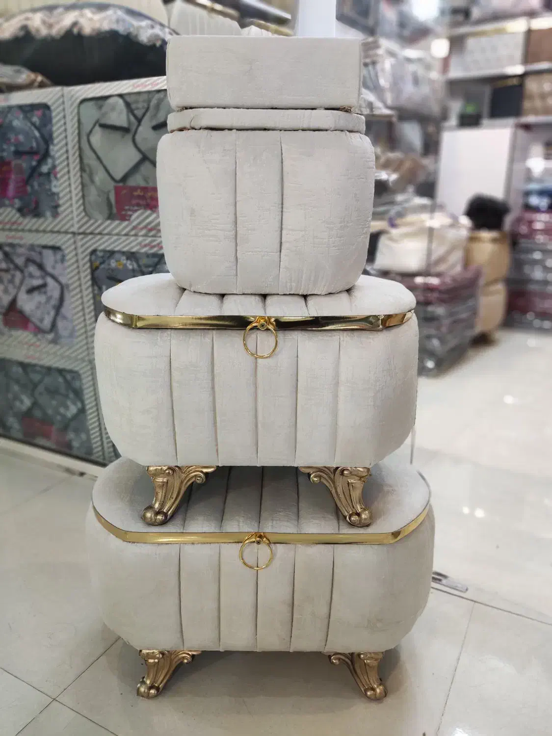 سرویس صندوقچه مدل شش ضلعی|صنایع دستی و سایر لوازم تزئینی|مشهد, عیدگاه|دیوار