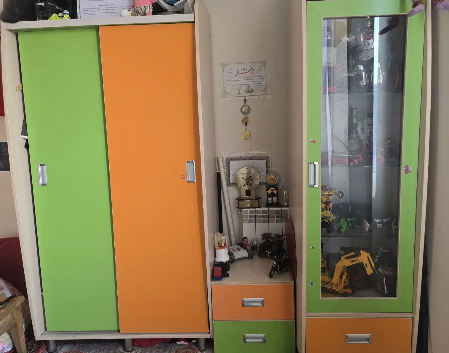 سرویس چوب اتاق کودک|تخت و سرویس خواب|تهران, شهرک صدرا|دیوار