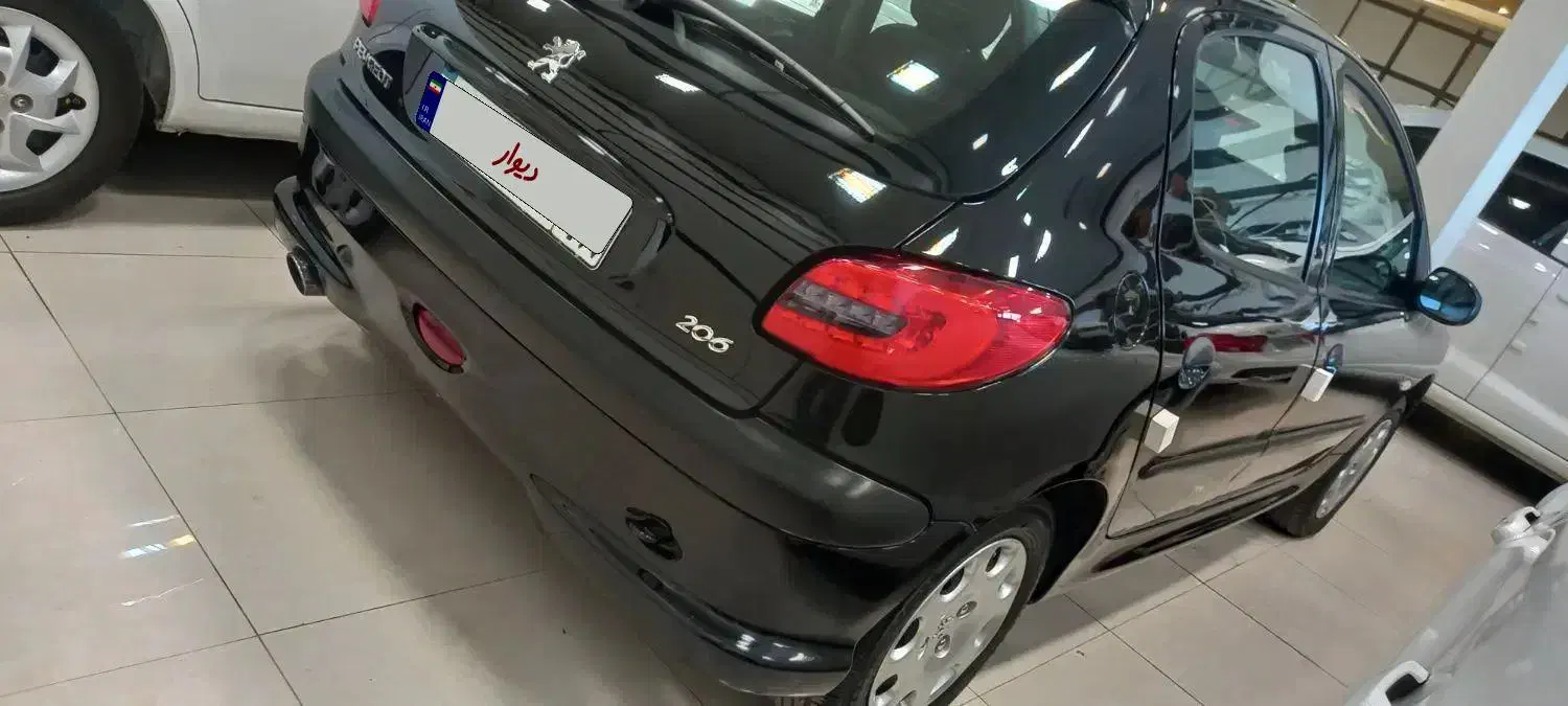 ۲۰۶ تیپ دو مدل ۹۸ کارمندی|خودرو سواری و وانت|همدان, |دیوار