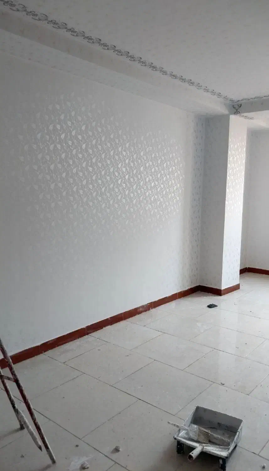 نقاشی ساختمان طرح کاغذدیواری|خدمات پیشه و مهارت|ماهدشت, |دیوار