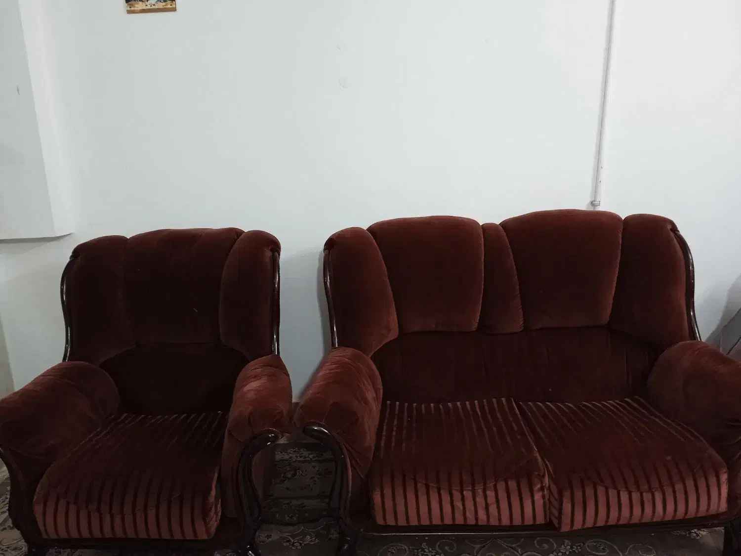 مبل راحتی 7نفره|مبلمان خانگی و میز عسلی|تربتحیدریه, باغ سلطانی|دیوار