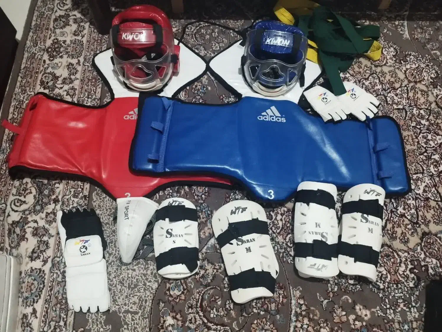 ۲ ست کامل تجهیزات تکواندو|تجهیزات ورزشی|شاهین‌شهر, فردوسی|دیوار