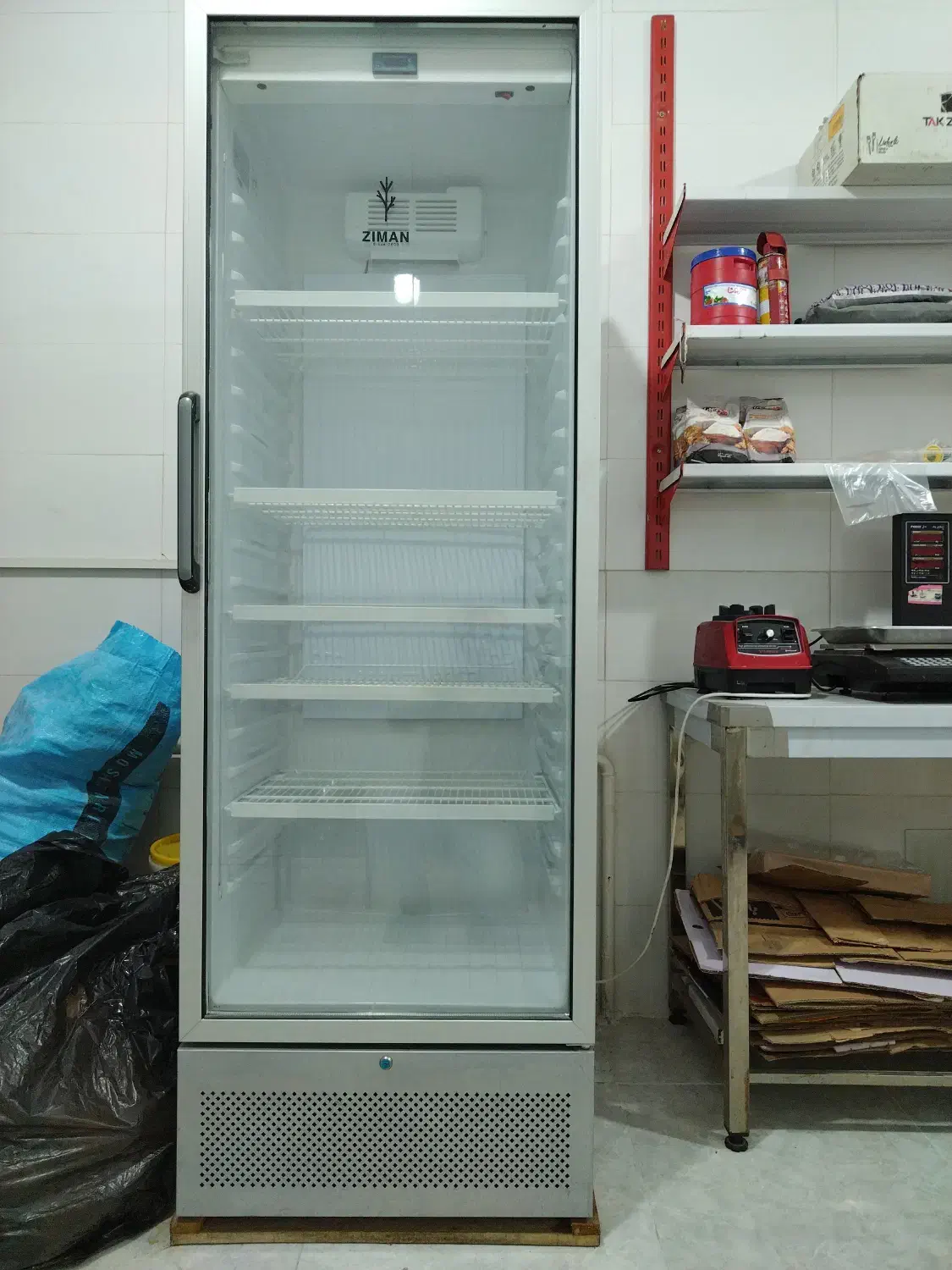 یخچال ایستاده تک درب زیمان|فروشگاه و مغازه|گرگان, |دیوار