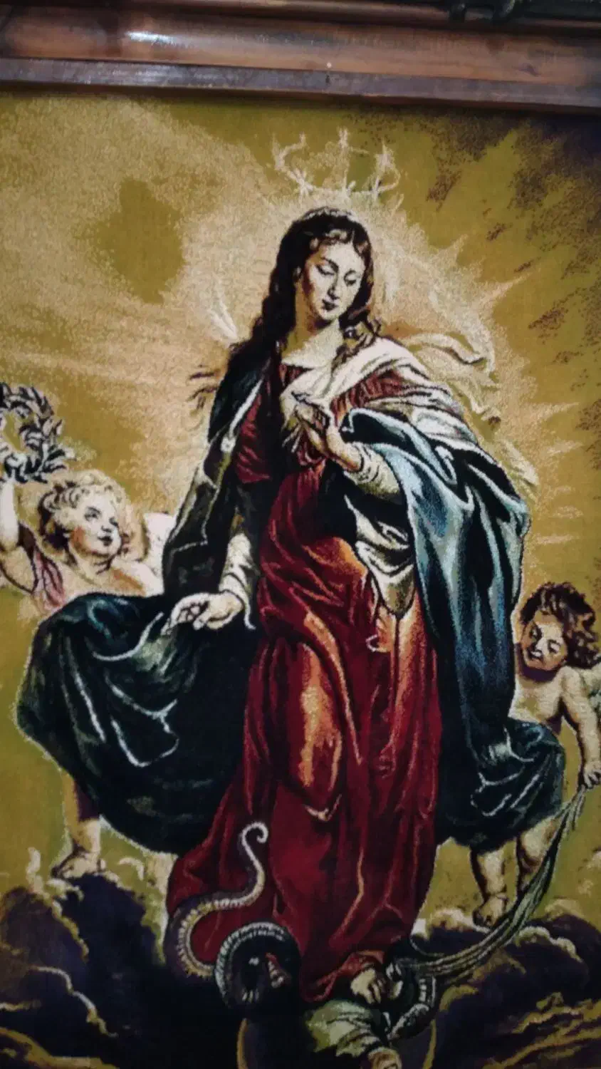 تابلو فرش هدیه روز مادر|تابلو فرش|همدان, |دیوار