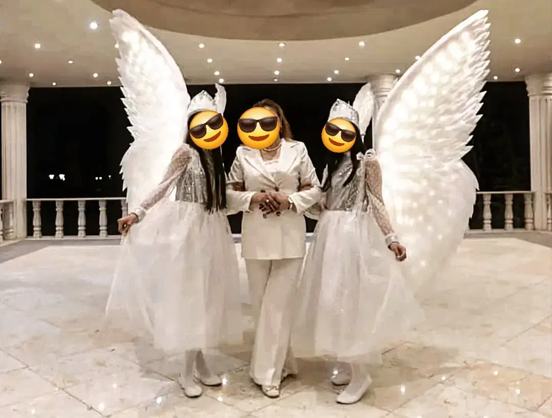 فروش ویژه بال فرشته نورانی به همراه لباس|خدمات پذیرایی، مراسم|فردیس, شهرک هفده شهریور|دیوار