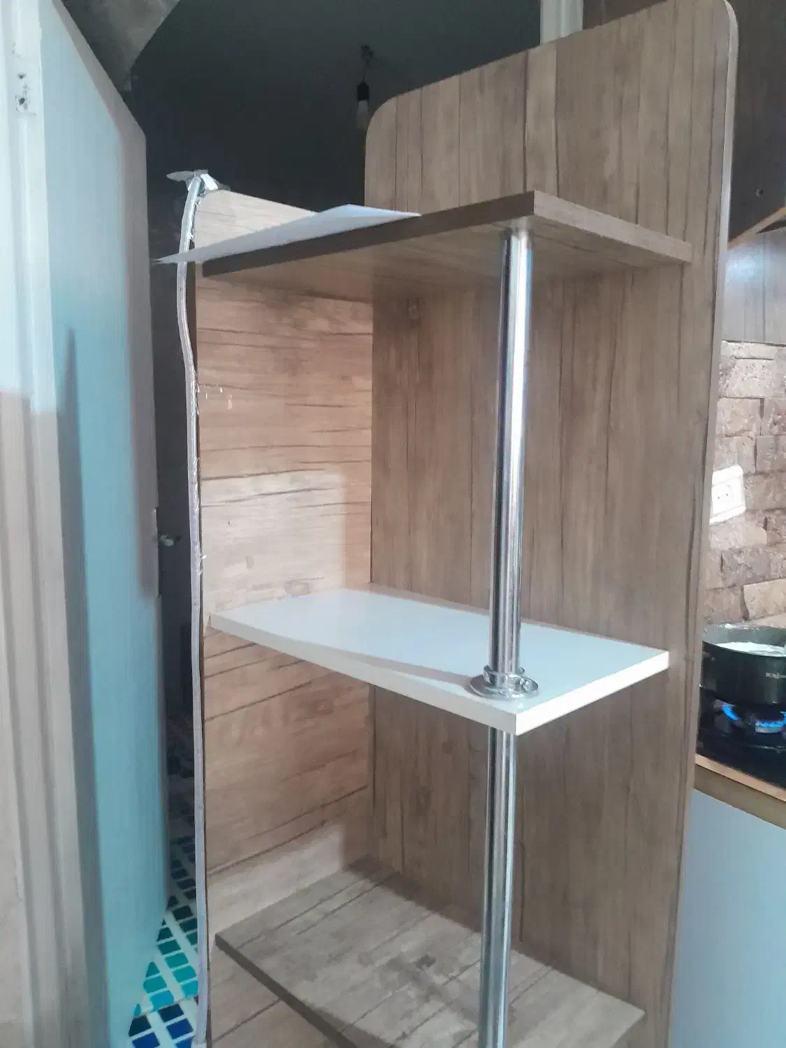 کمد|کتابخانه، شلف، قفسههای دیواری|کرج, کرج نو|دیوار