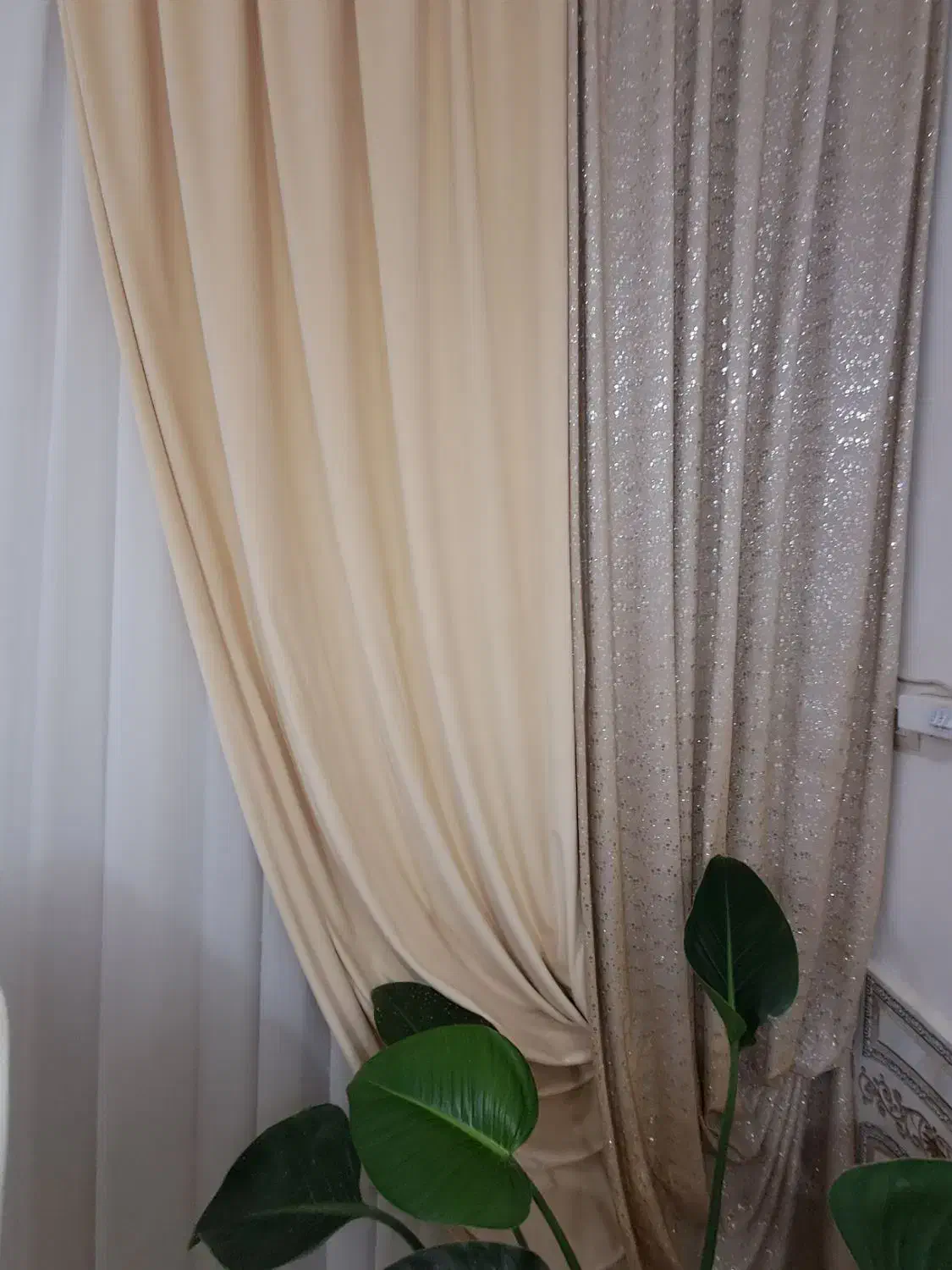 فوری دستک پرده کرم و لمه|پرده، رانر، رومیزی|تربت‌حیدریه, شهرک ولیعصر|دیوار