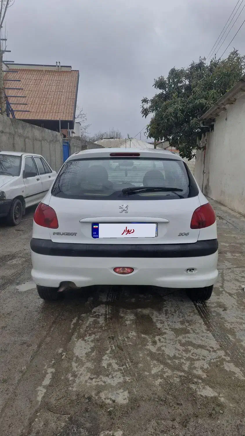 ۲۰۶تیپ۲مدل۱۳۹۵|خودرو سواری و وانت|بابلسر, |دیوار