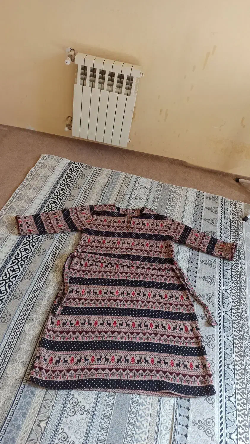 سارافون مانتویی سنتی پائیزه بافت ۴۴ تا ۵۲|لباس|تهران, شهرک صادقیه|دیوار