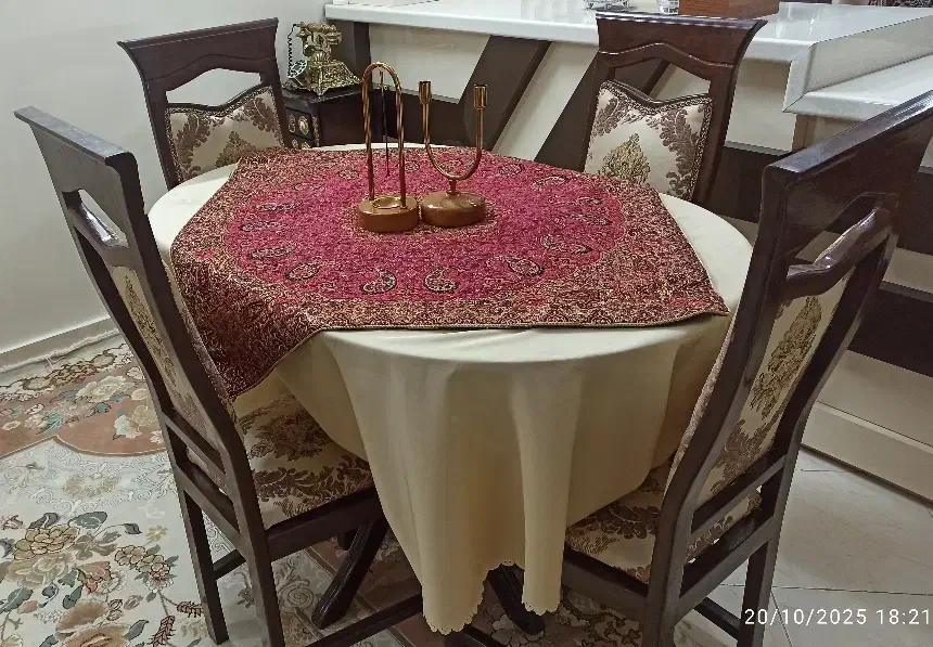 میز ناهارخوری 4 نفره مبلی|میز و صندلی غذاخوری|مشهد, رضاشهر|دیوار