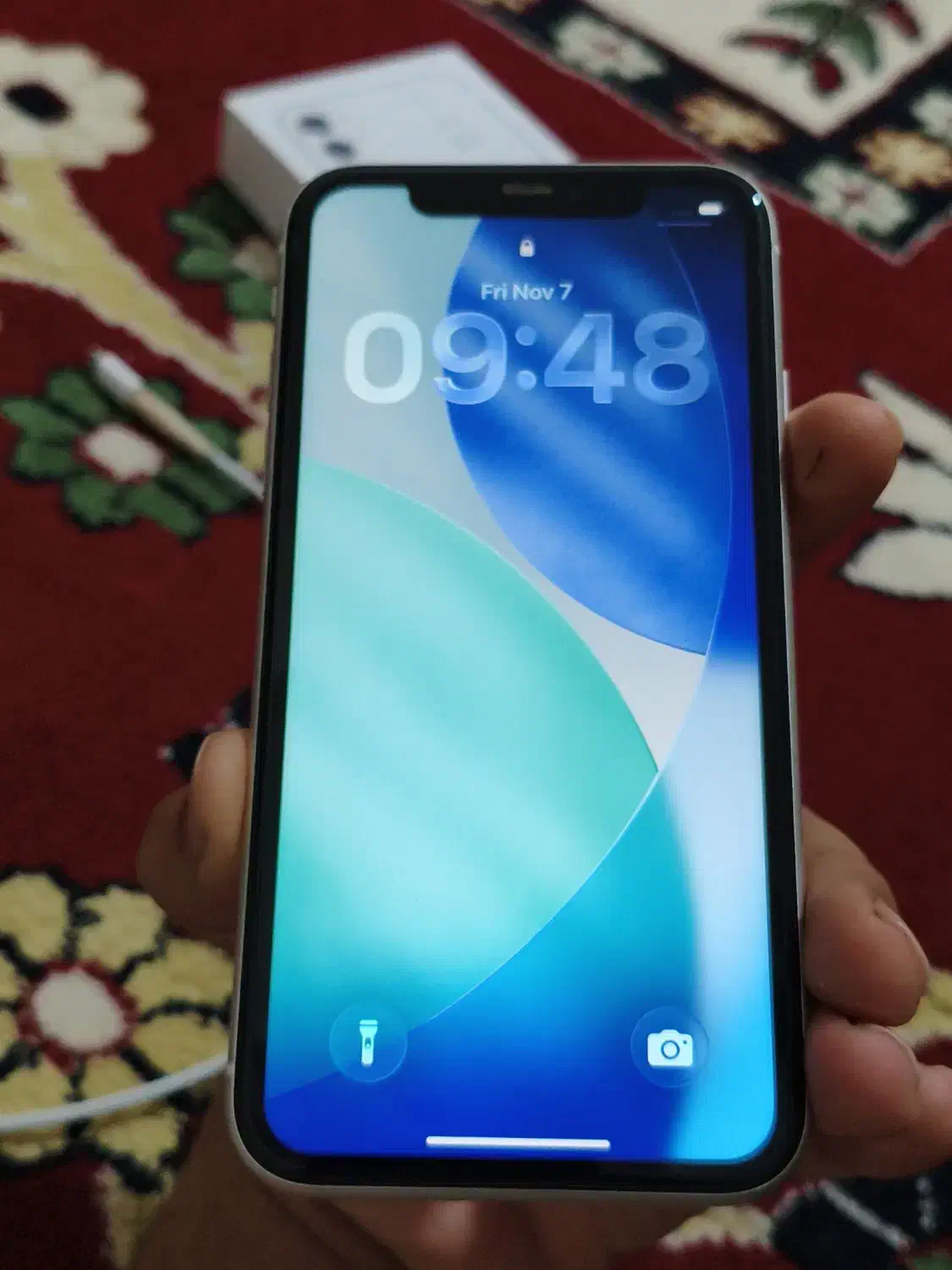 آیفون یازده دو سیم کارت ۱۲۸ گیگ|موبایل|ایذه, |دیوار