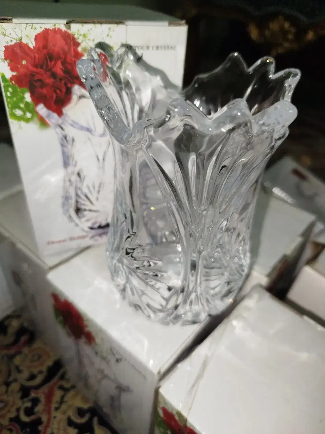 لاله کریستال لوستر و شمعدان|لوستر و چراغ آویز|تهران, دولاب|دیوار