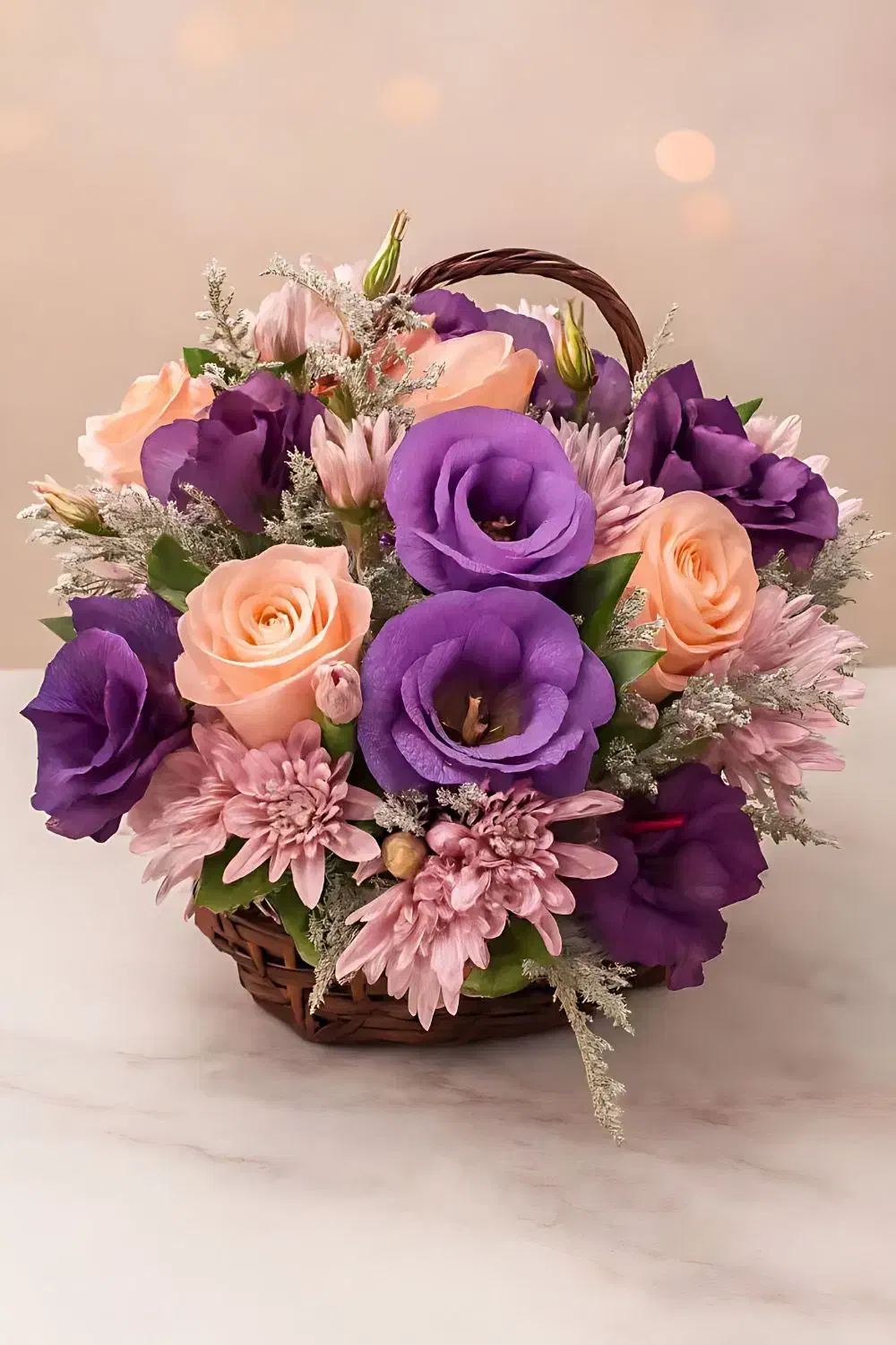 سبد گل خاص و لاکچری برای لحظه‌های خاص|گل و گیاه طبیعی|یزد, |دیوار