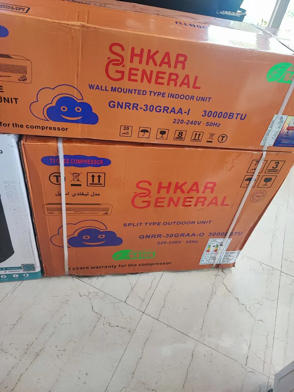کولر گازی۳۰هزار جنرال شکار|کولر گازی و فنکوئل|خوی, |دیوار