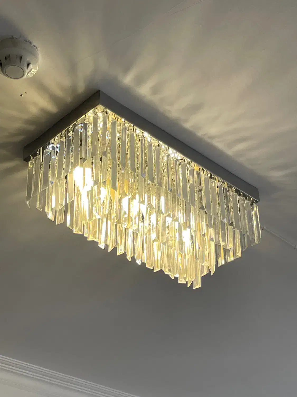 لوستر سقفی کریستال ۴ عدد|لوستر و چراغ آویز|تهران, الهیه|دیوار