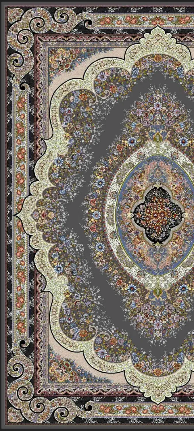 فرش ماشینی 12متری کرم 700 شانه دیبا|فرش|بیرجند, |دیوار