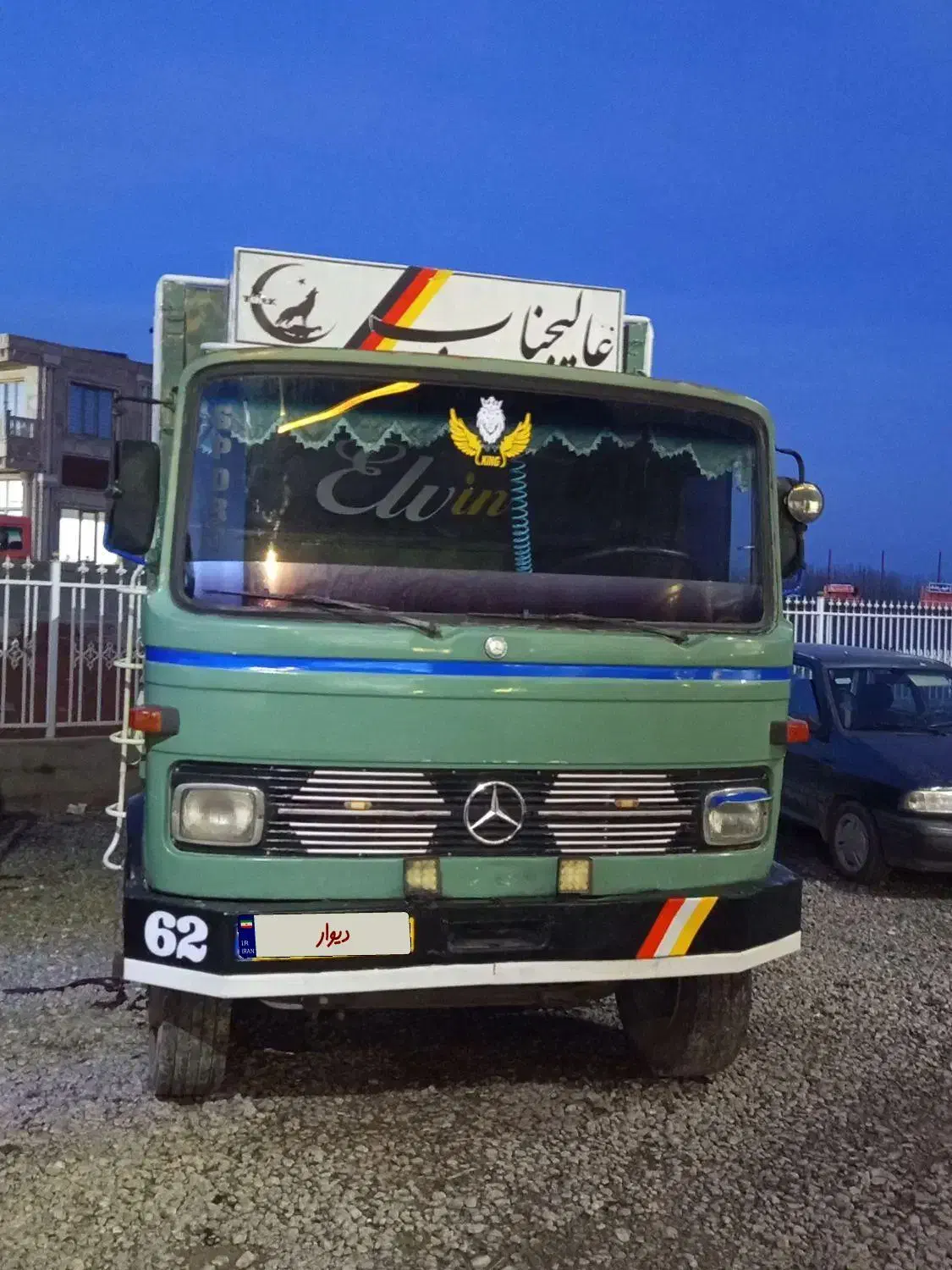 خاور 608 مدل 62|خودرو سنگین|میاندوآب, |دیوار