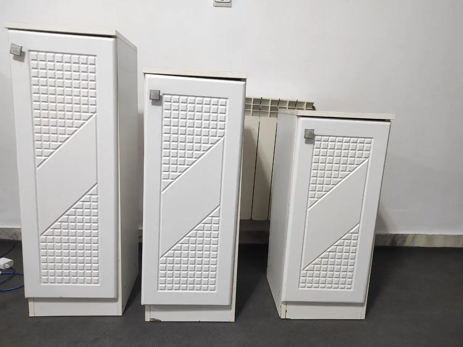 جاکفشی سه پله نماسنگی|جاکفشی، کمد، دراور|چالوس, |دیوار