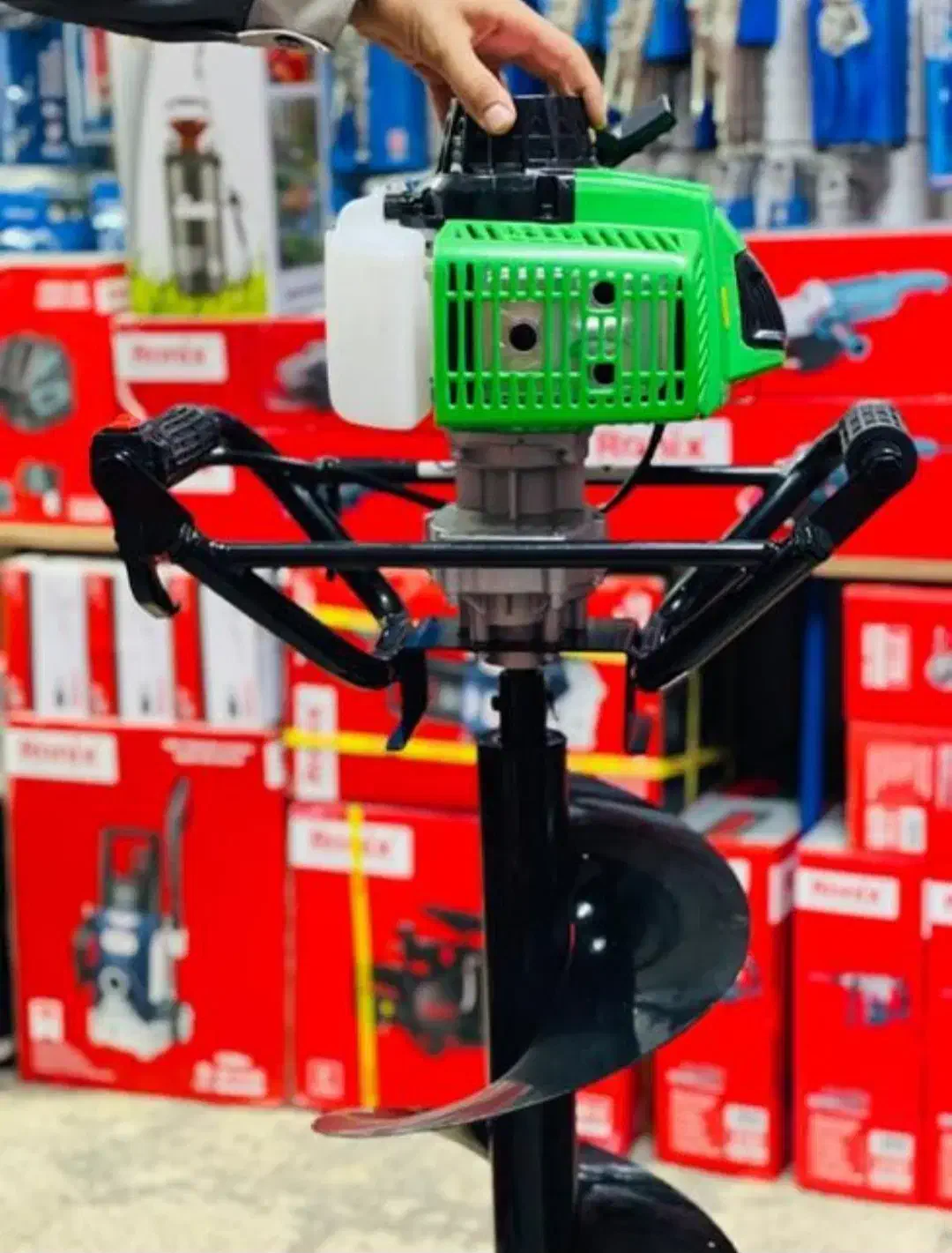 چاله کن فرغونی دستی سیلندری دوو کره با مته کامل|ماشینآلات صنعتی|تهران, شهید رجایی|دیوار