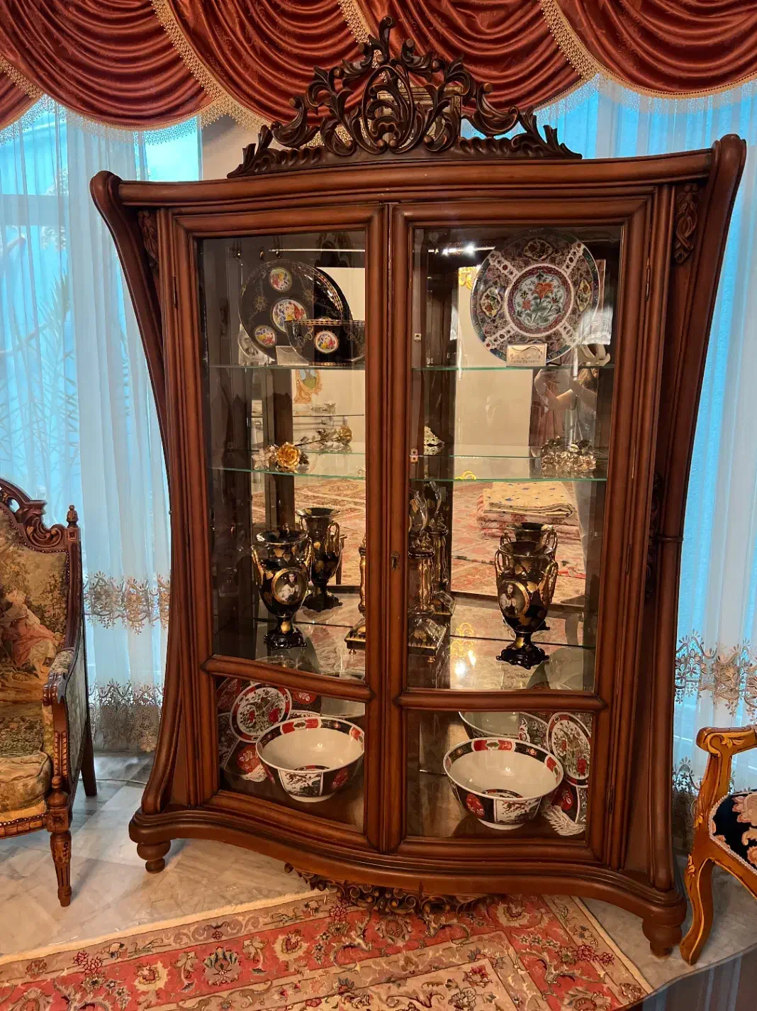 بوفه چوب|بوفه، ویترین، کنسول|مراغه, |دیوار