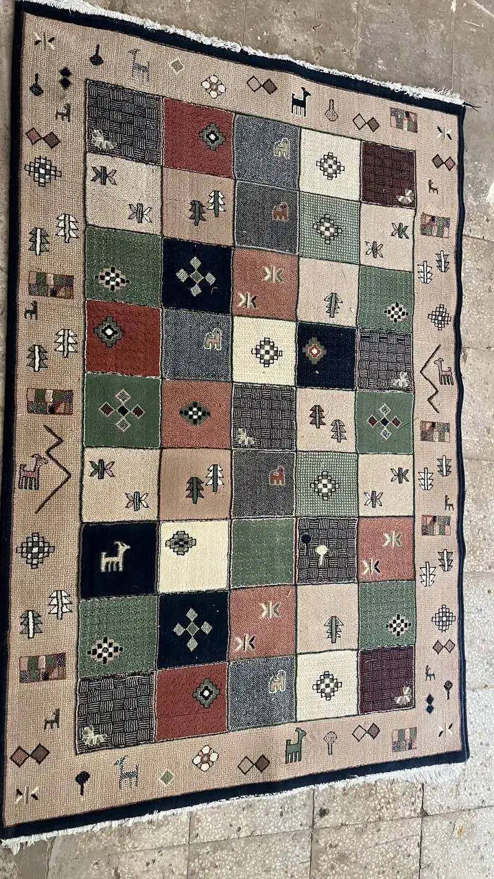 قالیچه|فرش|نیشابور, شریعتی|دیوار