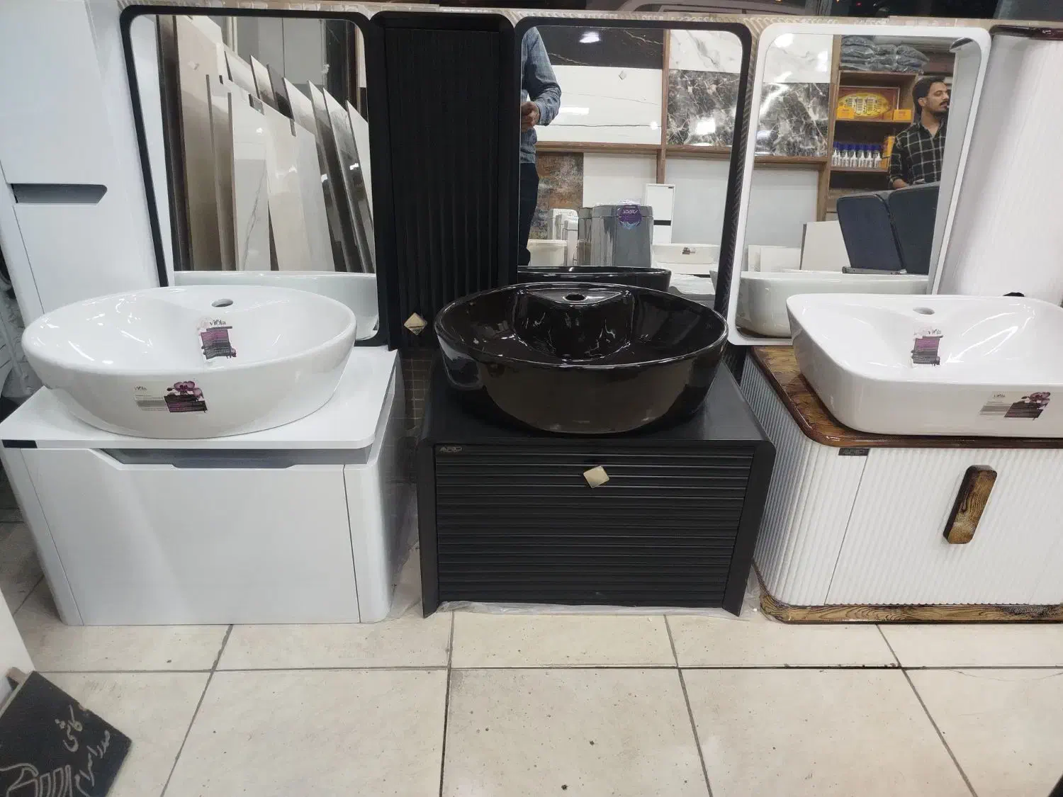 روشویی کابینتی پی وی سی|لوازم سرویس بهداشتی|اهواز, بهشت آباد|دیوار